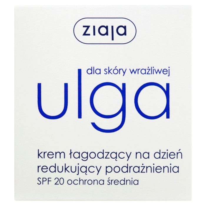 Ziaja Ulga Dla Sk.Wrazl, krem,lagodz,n/dzien,SPF20, 50 ml main product photo