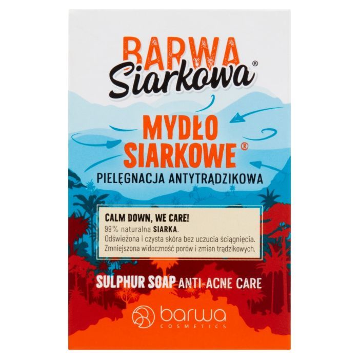 Barwa Siarkowa, mydlo, siarkowe, pielegn.antytradz.,100g main product photo