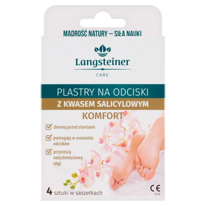 Plastry na odciski z kwasem salicylowym, 4 szt main product photo