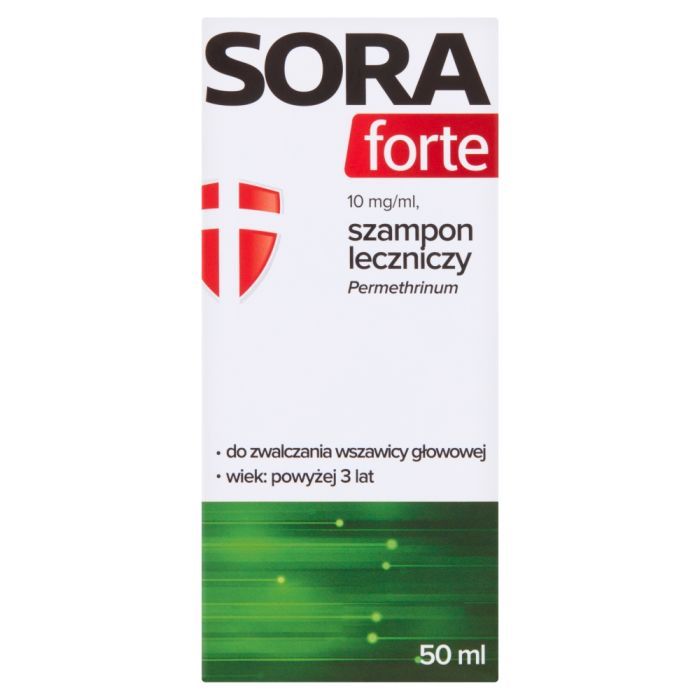 Sora Forte, 1%, (10 mg/ml), szampon leczniczy, 50 ml main product photo