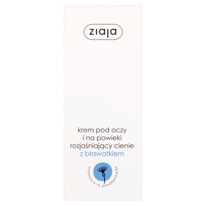 Ziaja, krem pod oczy i na powieki z bławatkiem, 15 ml main product photo
