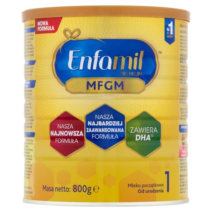 Enfamil 1 Premium MFGM,(Lipil),mleko,0-6 mcy, 800 g main product photo