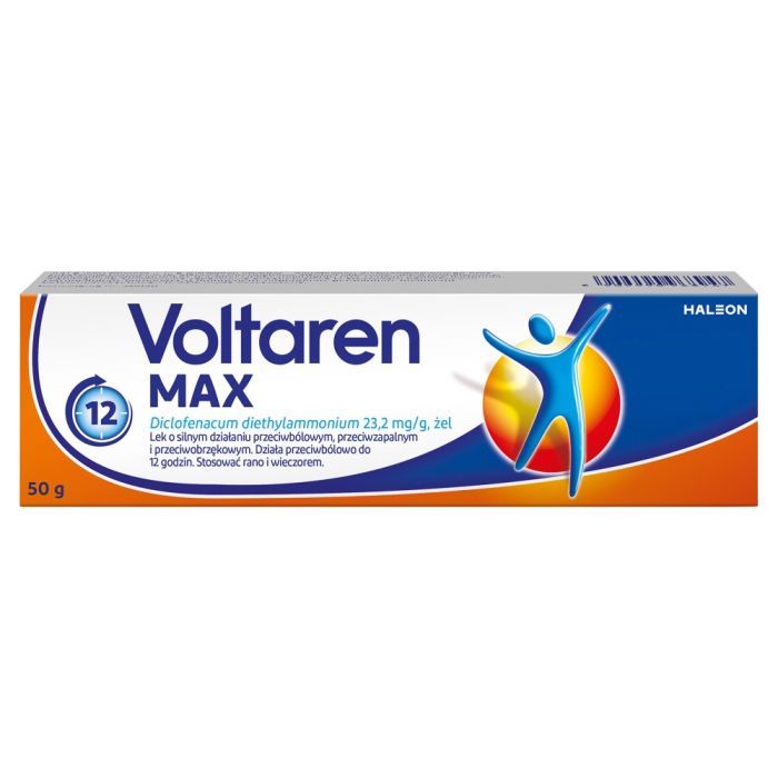 Voltaren Max, 23,2 mg/g, żel, 50 g main product photo