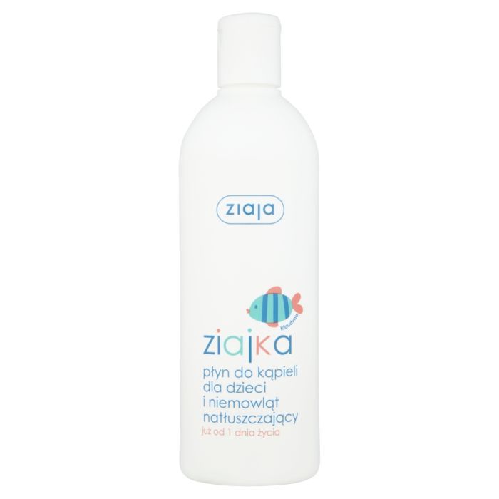 Ziajka, płyn do kąpieli dla dzieci i niemowląt, natłuszczający, od 1 dnia życia, 370 ml main product photo