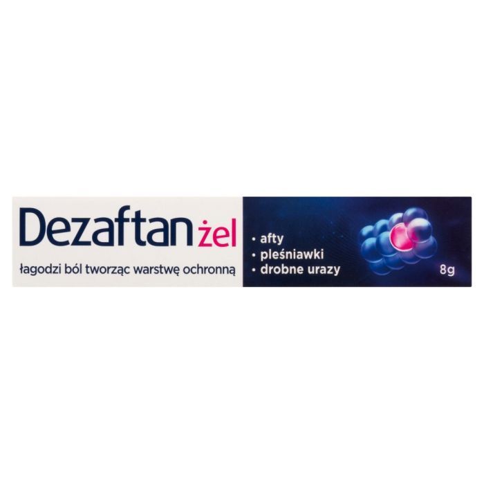 Dezaftan, żel do stosowania w jamie ustnej, 8 g main product photo