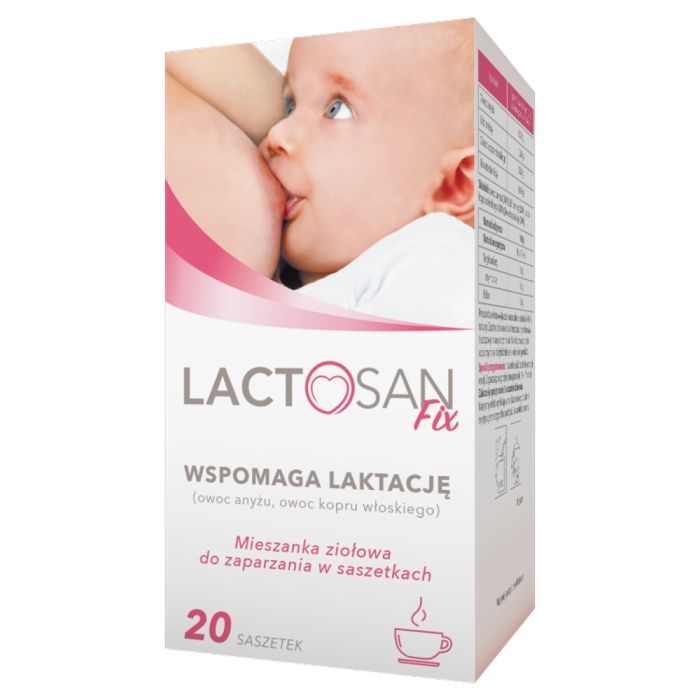 Lactosan fix, mieszanka ziołowa, 1,5 g, 20 saszetek main product photo