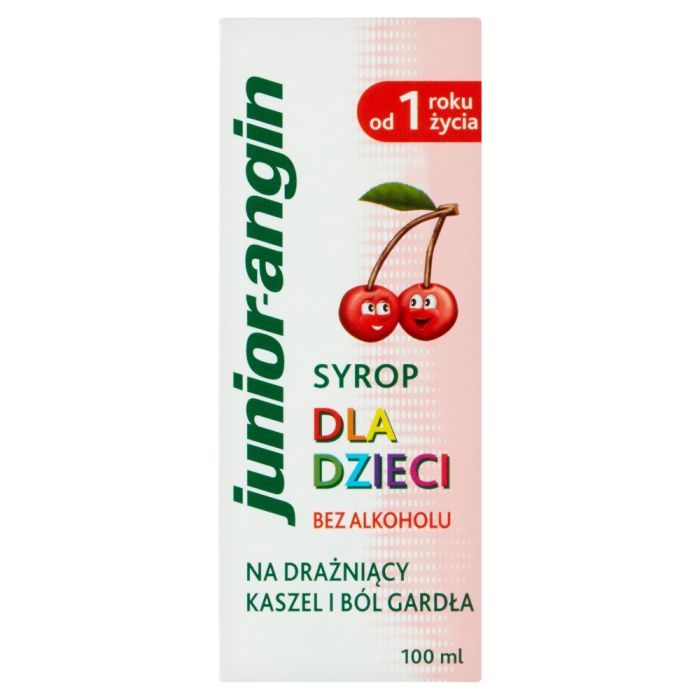 Junior angin, syrop dla dzieci, 100 ml main product photo
