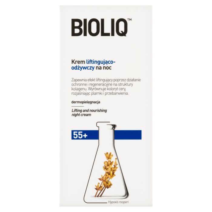 Bioliq 55+, krem liftingująco-odżywczy na noc, 50 ml main product photo