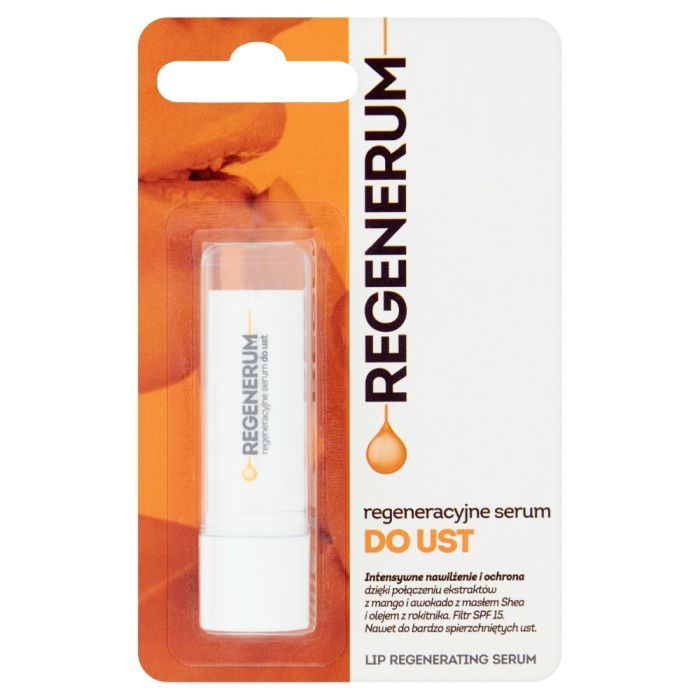 Regenerum, regeneracyjne serum do ust, pomadka, 5 g main product photo