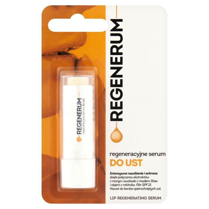 Regenerum, regeneracyjne serum do ust, pomadka, 5 g main product photo