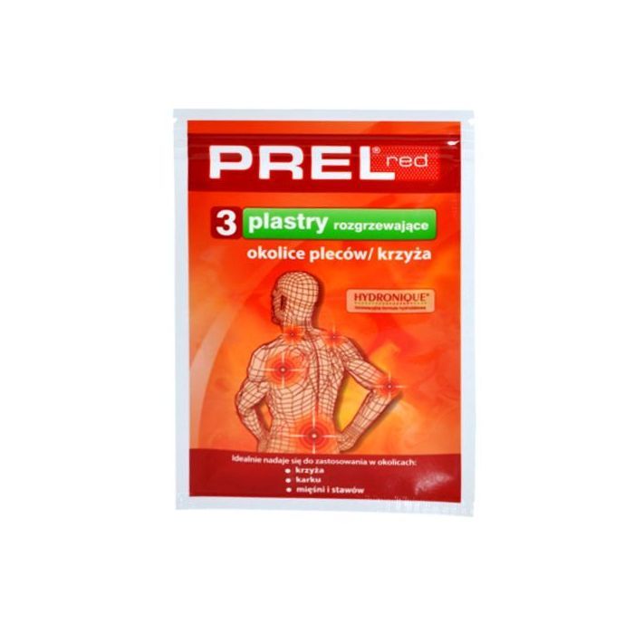 Prel Red, plast.,na skore, rozgrzew., 3 szt main product photo