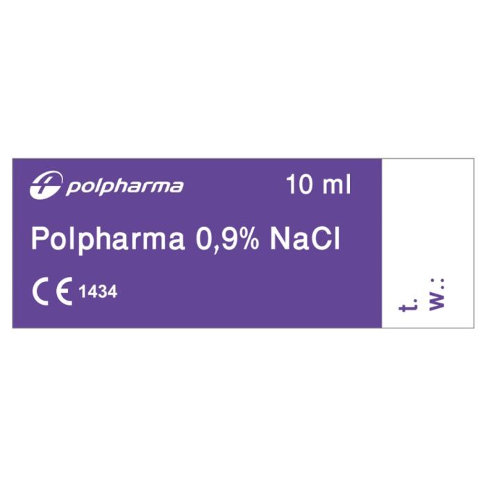 Polpharma 0,9% NaCL,roztwor chlorku sodu,10ml, 100 pojemn. main product photo