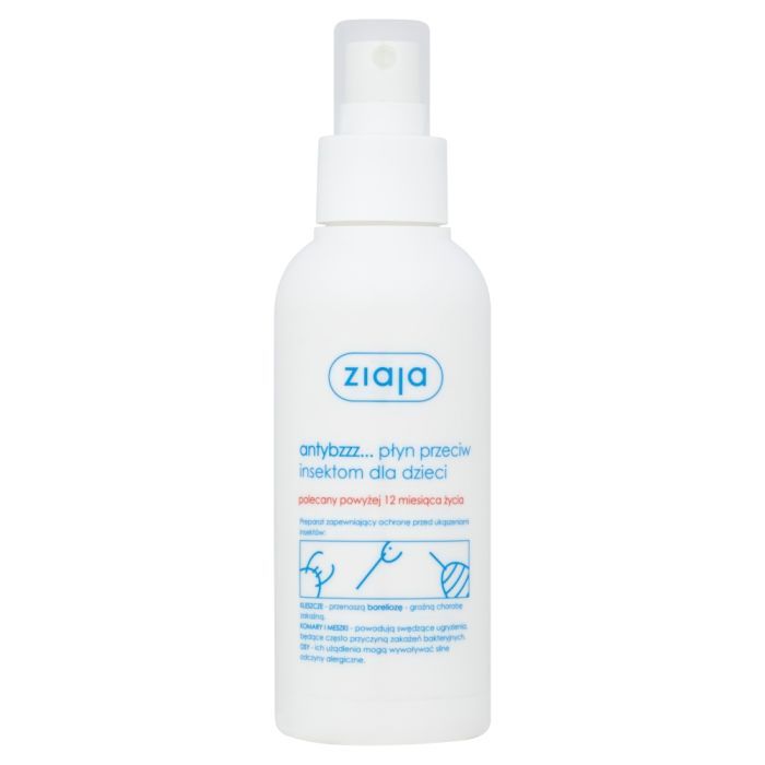 Ziaja Antybzzz, plyn, przeciw insektom, dla dzieci, 100 ml main product photo