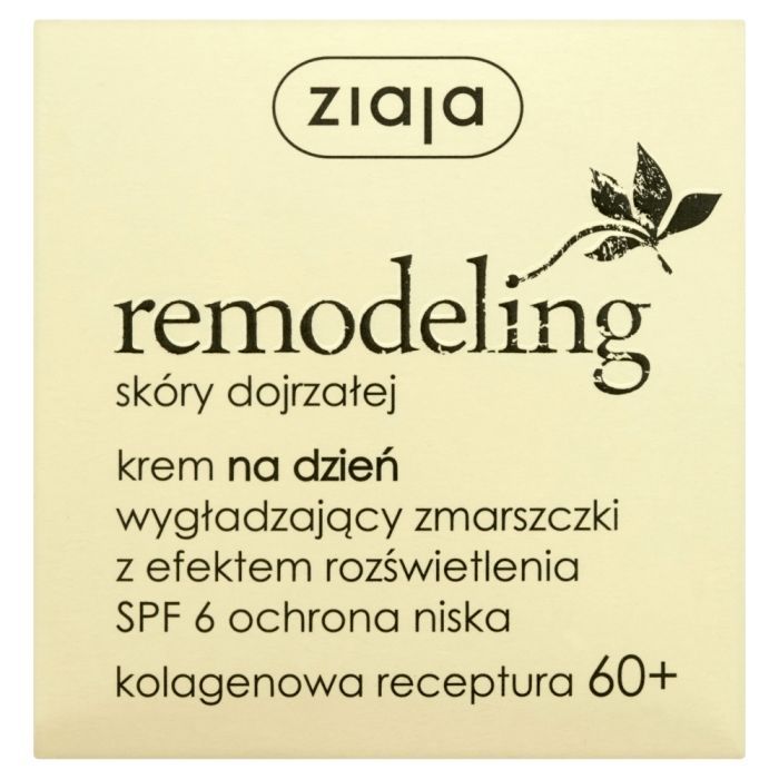 Ziaja Remodeling 60+, krem, wygladz.zmarszcz.,n/dzien, 50 ml main product photo
