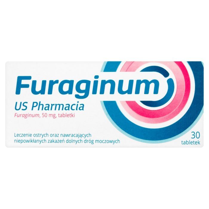 Furaginum US Pharmacia, 50 mg, tabletki, 30 szt. main product photo
