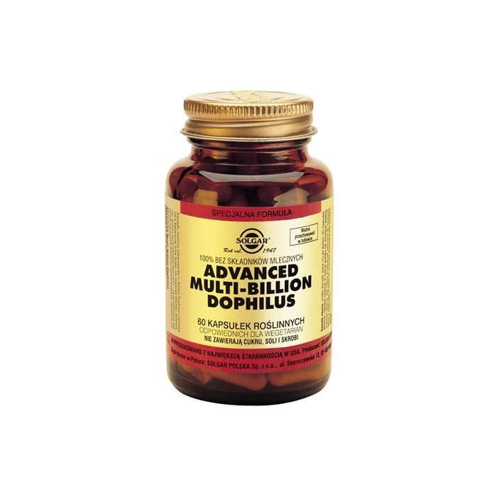 Solgar Advanced Multi-Billion Dophilus, kaps., 60szt main product photo