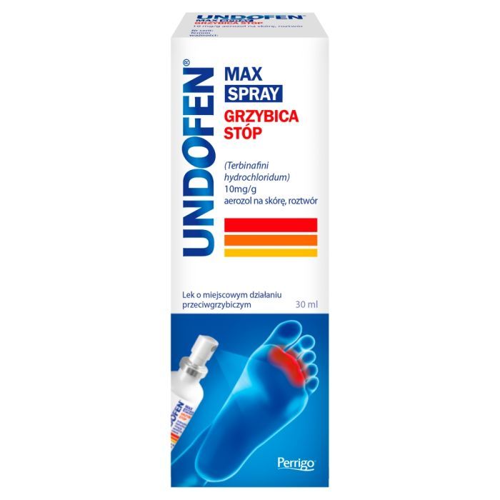 Undofen Max Spray, (10 mg/g), aerozol na skórę, 30 ml main product photo