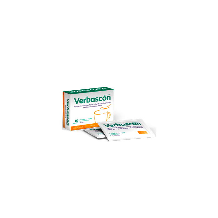 Verbascon, prosz.do rozpusz.,o sm.malinowym, 10 sasz. main product photo