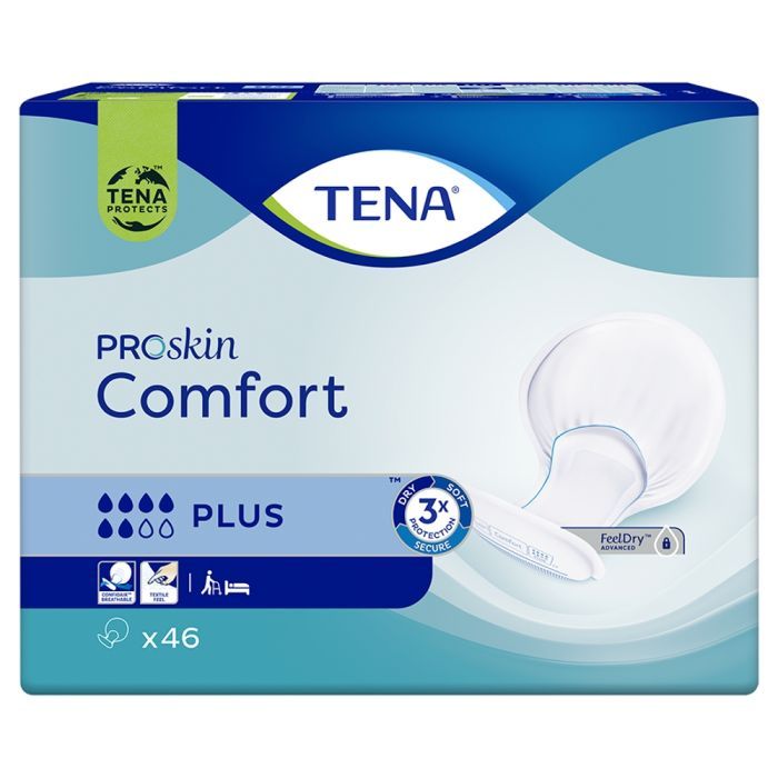 TENA ProSkin Comfort Plus, pieluchy anatomiczne, 46 szt. main product photo