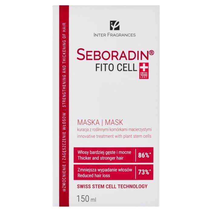 Seboradin FitoCell, maska-kuracja stymulująca odrost włosów, 150 ml