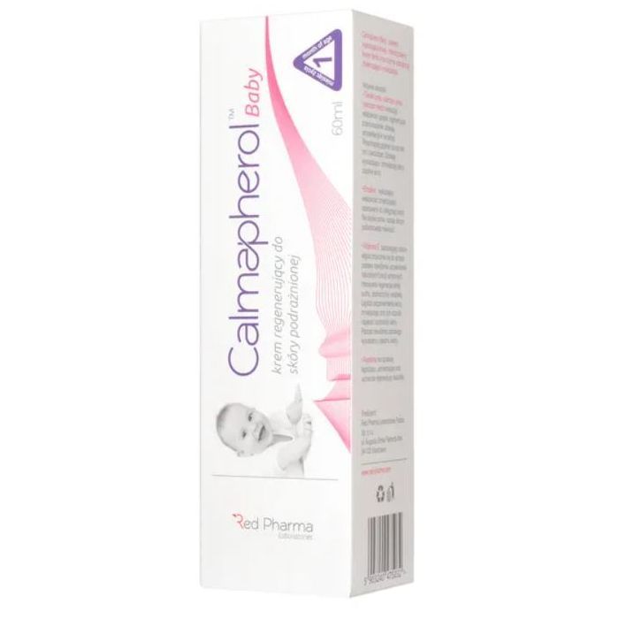 Calmapherol Baby, krem regeneracyjny, do skóry podrażnionej, 60 ml main product photo