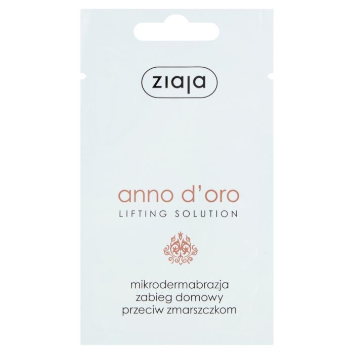 Ziaja Anno D`oro, mikrodermabrazja, 7 ml,sasz main product photo
