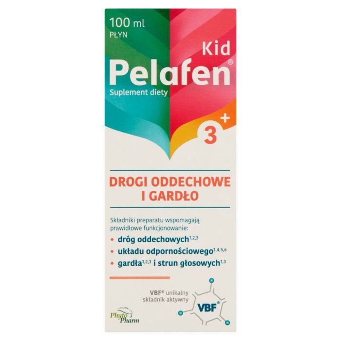 Pelafen Kid 3+, syrop, 100 ml main product photo