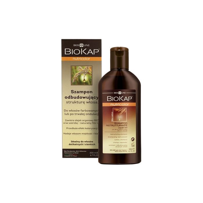 Biokap Nutricolor, szamp.,odbud.,wl.farb.,po ondul.,200 ml main product photo