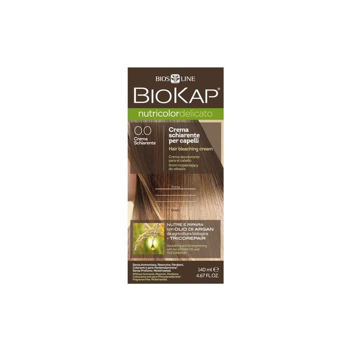 Biokap Nutricolor Delic, krem,d/wl,0.0,rozjasn.,140 ml main product photo