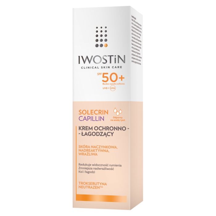 Iwostin Solecrin Capillin, krem ochronny, SPF 50+, 50 ml