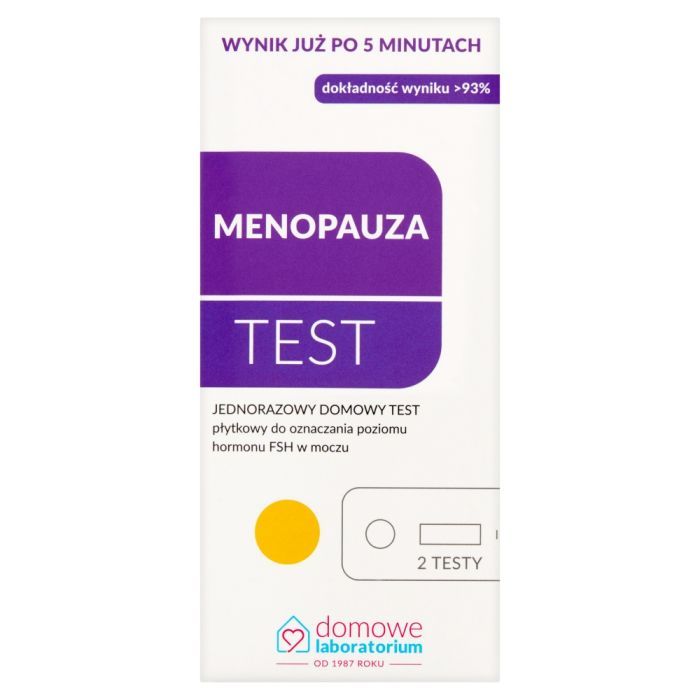 Menopauza, test, plytkowy, 1 op (2 testy) main product photo