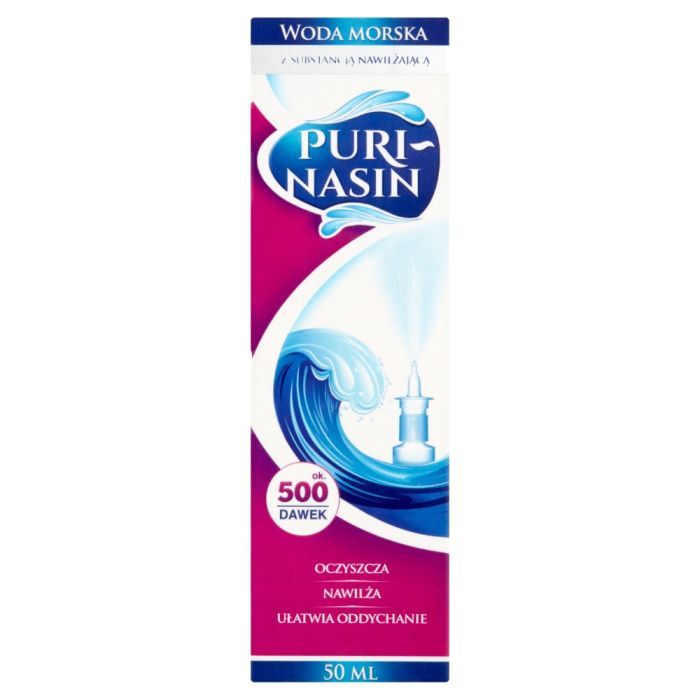 Puri-nasin, roztwór izotoniczny wody morskiej, spray, 50 ml main product photo