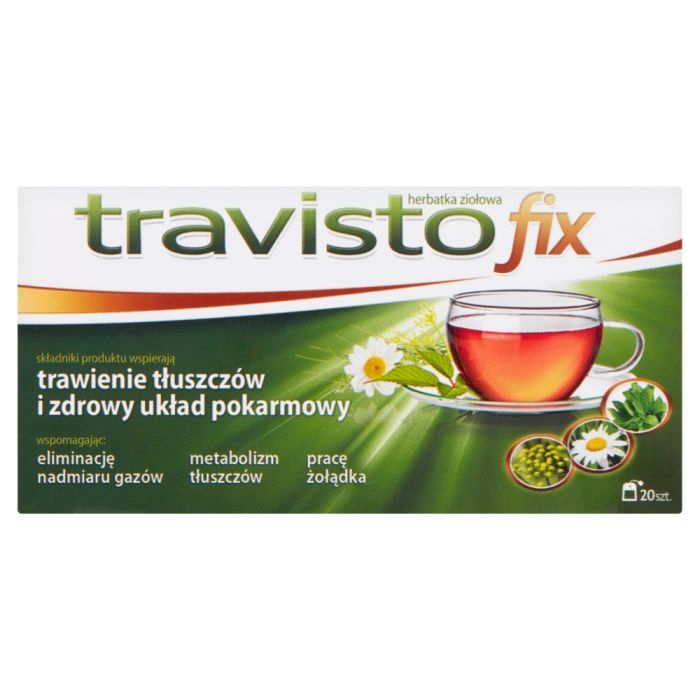 Travisto fix, herbatka ziołowa, 1,5 g x 20 szt. main product photo