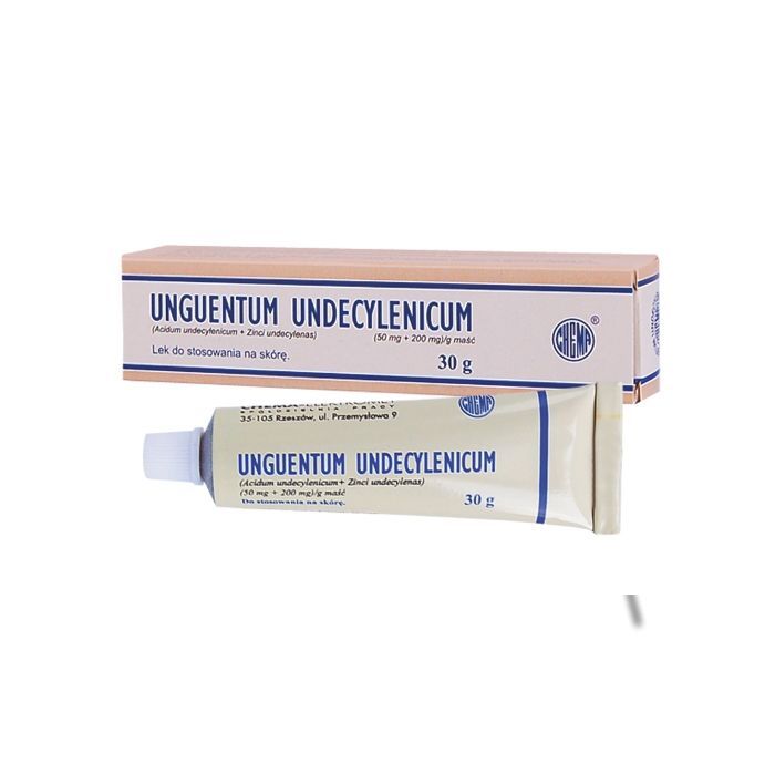 Unguentum undecylenicum, (50 mg+200 mg)/g, masc, 30 g