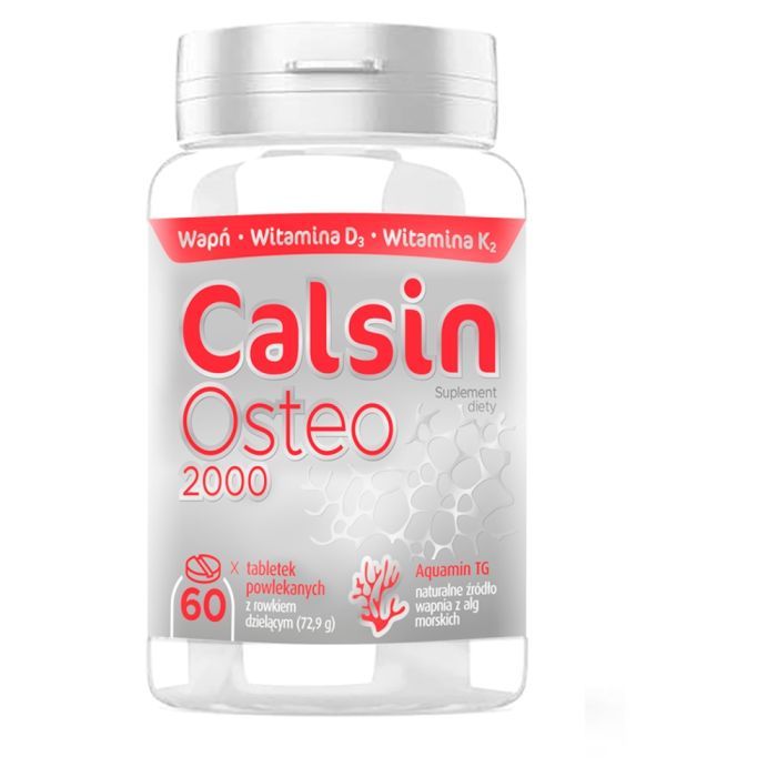 Calsin Osteo 2000, tabletki, 60 szt. main product photo