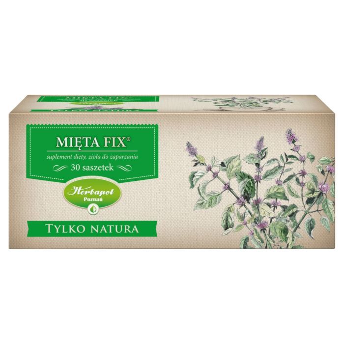 Mięta fix, 2g, 30 szt, (Herbapol Poznań) main product photo