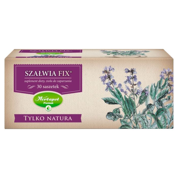 Szałwia fix, 1,2g, 30 szt., (Herbapol Poznań) main product photo