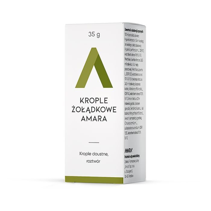 Krople zoladkowe, (Amara), 35 g main product photo