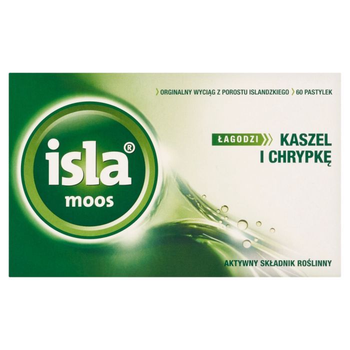 Isla-Moos, pastylki do ssania, 60 szt. main product photo