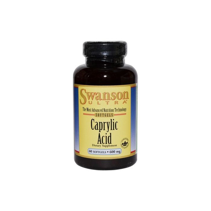Kwas kaprylowy 600 mg, kaps., 60 szt main product photo