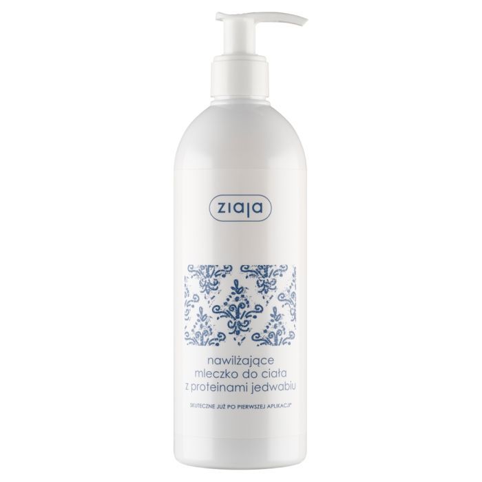Ziaja, mlecz., nawilzajace,z prot.jedwab,d/ciala, 400 ml main product photo