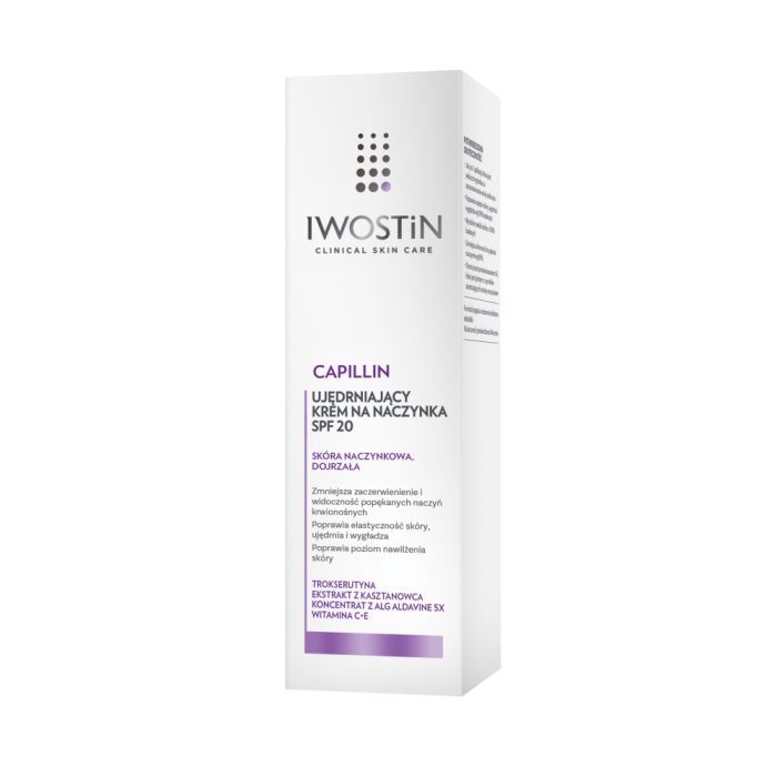 Iwostin Capillin Duo, liftingujący krem na naczynka, SPF 20, 40 ml main product photo