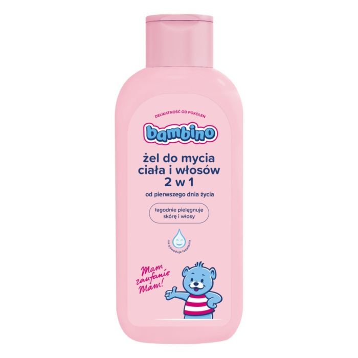 Bambino, żel do mycia ciała i włosów 2 w 1, od 1. dnia życia, 400 ml main product photo