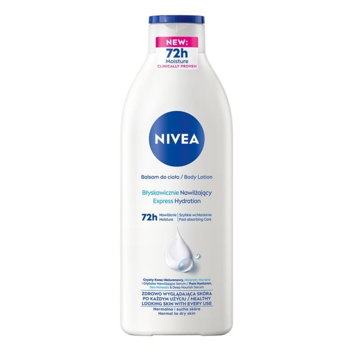 Nivea, balsam, do ciala, blyskawicznie nawilzajacy, 400 ml main product photo