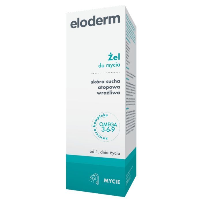 Eloderm Omega 3-6-9, żel do mycia, 200 ml main product photo