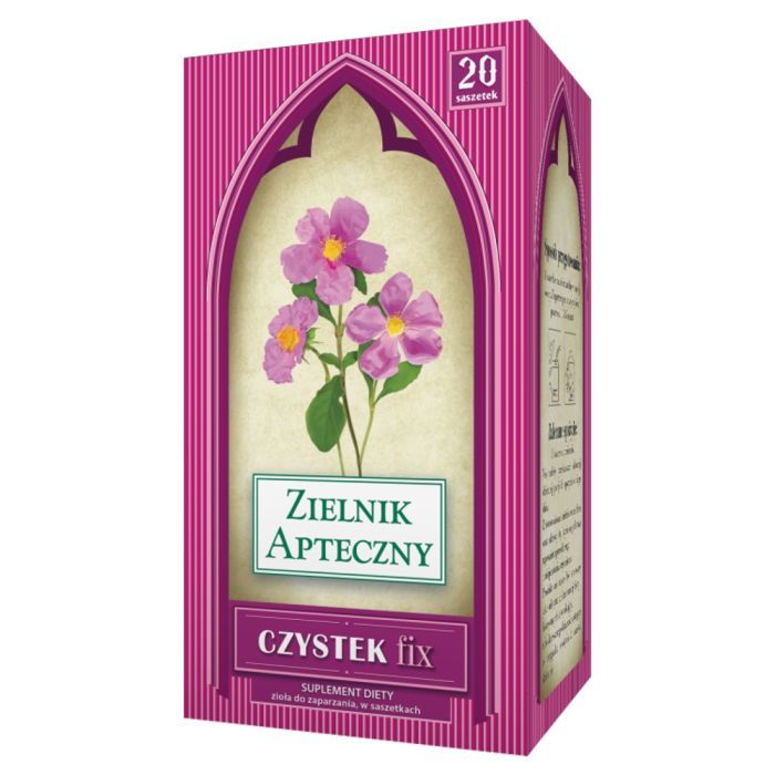 Czystek, zioła do zaparzania, 2 g, 20 saszetek (Herbapol Lublin) main product photo