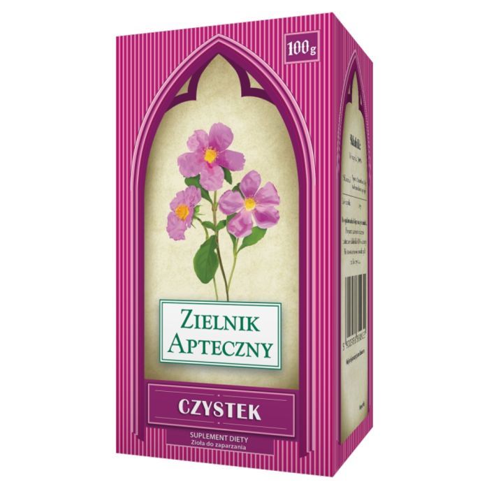 Czystek, zioła do zaparzania, 100 g (Herbapol Lublin) main product photo