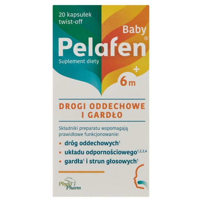 Pelafen Baby 6m+, kapsułki twist-off, 20 szt. main product photo