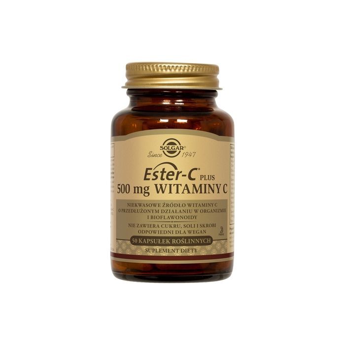 Solgar Ester-C Plus 500 mg (wit.C), kaps.,50 szt main product photo