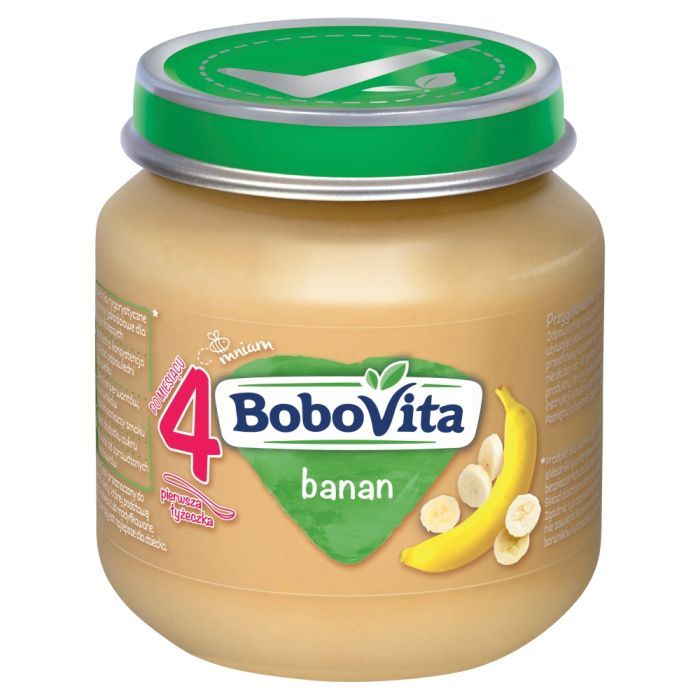 BoboVita, banan, 4 m+, 125 g main product photo